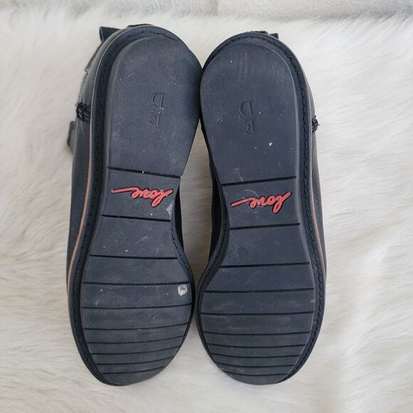 ED Ellen Degeneres pullon ankle booties  black  Wmns sz 7.5 low wedge - Picture 5 of 6